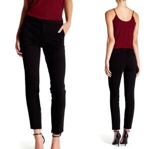 ATM Anthony Thomas Melillo Black Slim Stretch Cargo Knit Pants